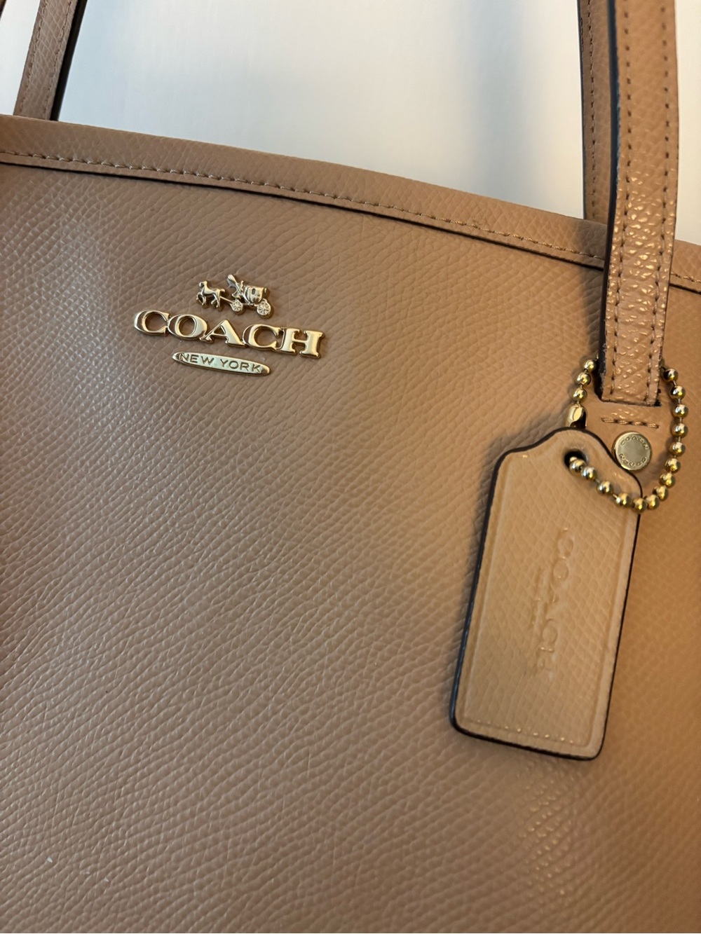 Iconic Large Coach Tote